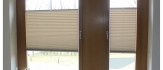 Beżowe plisy okienne z montażem Śląsk